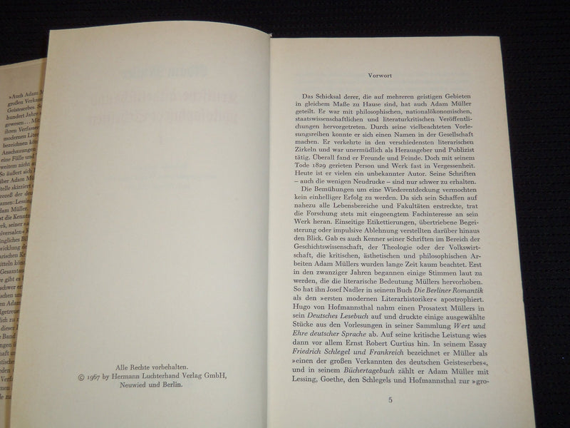 1967 KRITISCHE, ÄSTHETISCHE UND PHILOSOPHISCHE SCHRIFTEN VOLUME 1 & 2 - KD 4669D