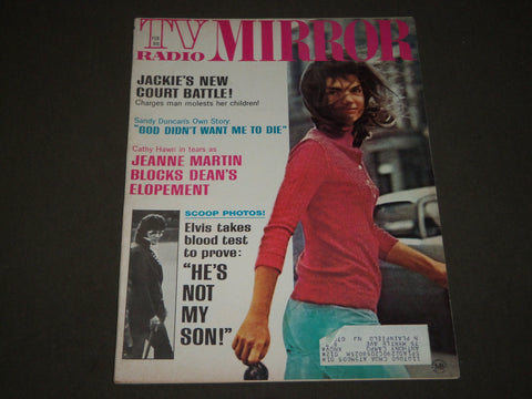1972 FEBRUARY TV RADIO MIRROR MAGAZINE - JACQUELINE KENNEDY COVER - CW 591