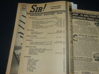 1949 JANUARY SIR! MAGAZINE - VICE & NEW YORK - JANIS PAIGE - PHOTOS - J 5655