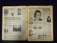 1935 MARCH 29 NEW YORK DAILY MIRROR- U.S. SEIZES 10,000 SWEEPS TICKETS - NP 2134