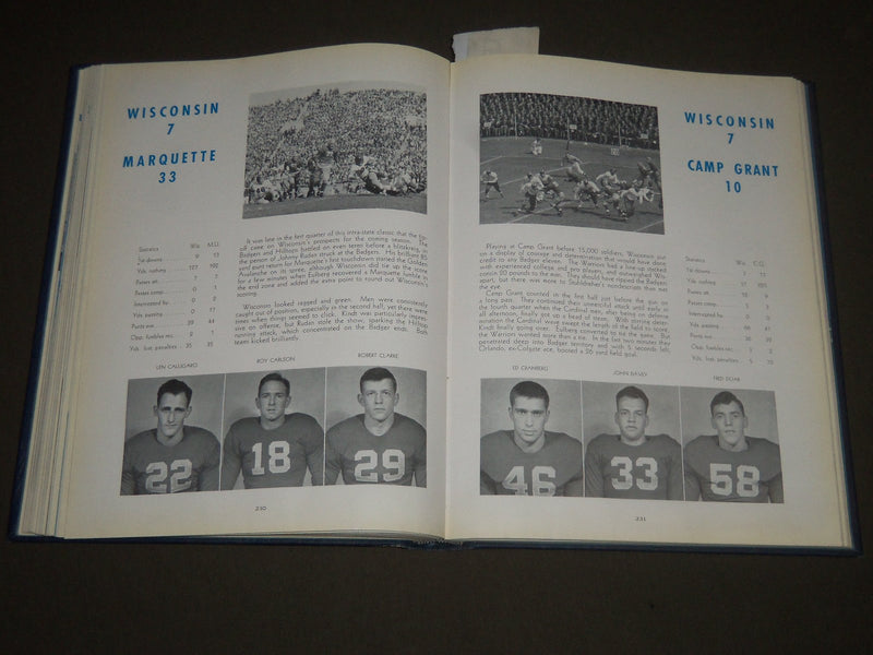 1944 THE BADGER UNIVERSITY OF WISCONSIN YEARBOOK - MADISON WI - PHOTOS - YB 1252