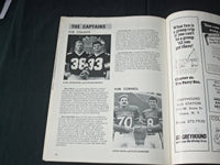 1981 SEPTEMBER 26 COLGATE VS. CORNELL FOOTBALL PROGRAM - J 3753