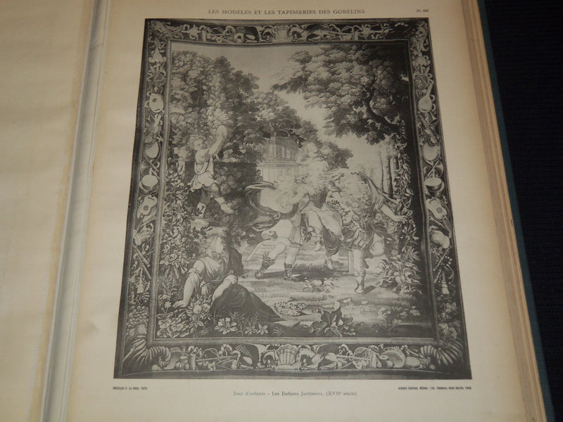 1900'S LES MODELES ET LE MUSEE DES GOBELINS VOLUMES 1-5 BY JULES GUIFFREY - #3