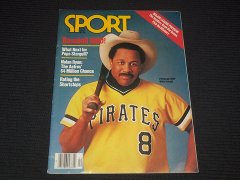 1980 APRIL SPORT MAGAZINE - WILLIE STARGELL COVER - E 12662