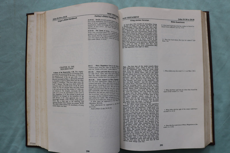 1979 BACK TO THE BIBLE, STUDY NEW TESTAMENT HARDCOVER BOOK  - KD 9667