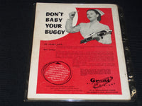 1953 AUGUST SPEED AGE MAGAZINE - NICE RACING FRONT COVER - E 1997