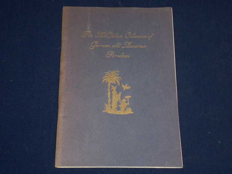 1946 THE MCCLELLAN COLLECTION OF GERMAN & AUSTRIAN PORCELAIN - PHOTOS - J 1650