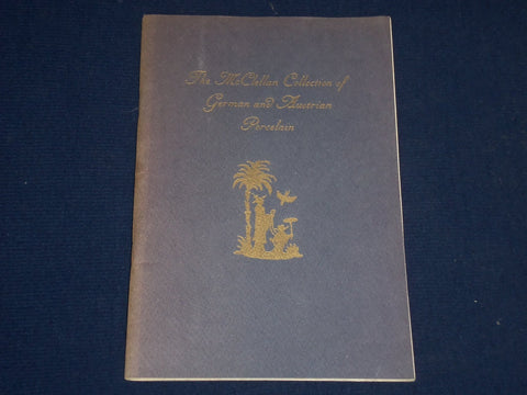 1946 THE MCCLELLAN COLLECTION OF GERMAN & AUSTRIAN PORCELAIN - PHOTOS - J 1650