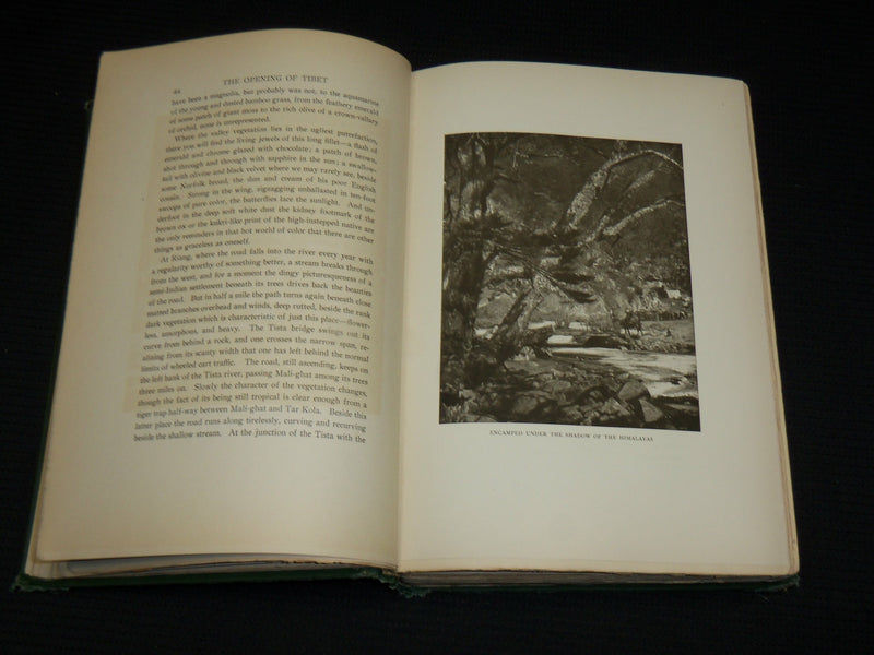 1905 THE OPENING OF TIBET HARDCOVER BOOK BY PERCEVAL LANDON - KD 7340