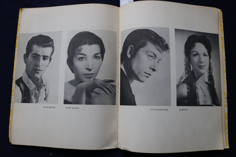 1962 JOSE GRECO AND HIS SPANISH BALLET PROGRAM - K 1740