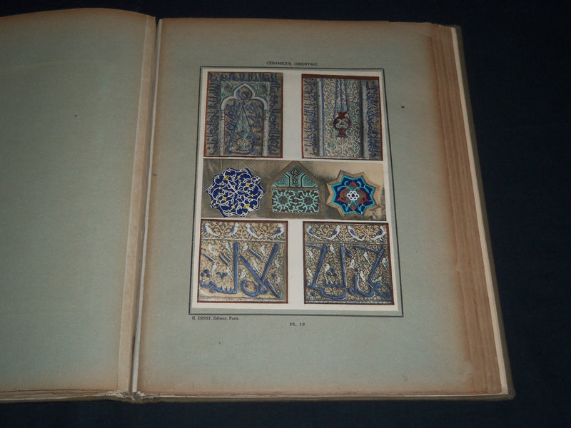 1920'S CERAMIQUE ORIENTALE FRENCH VOLUME - GREAT PLATES - Z 95