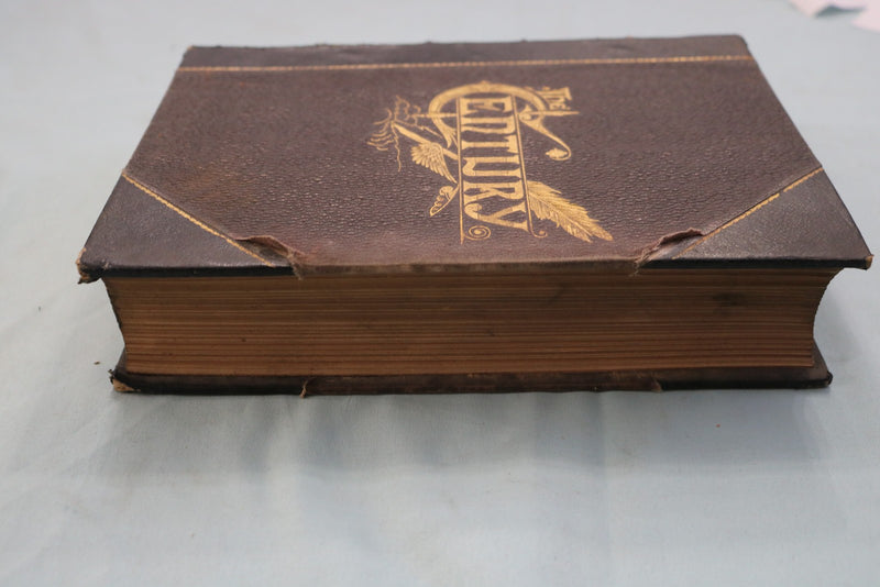1884-1885 THE CENTURY MAGAZINE BOUND VOLUME - HUCKLEBERRY FINN - KD 9675