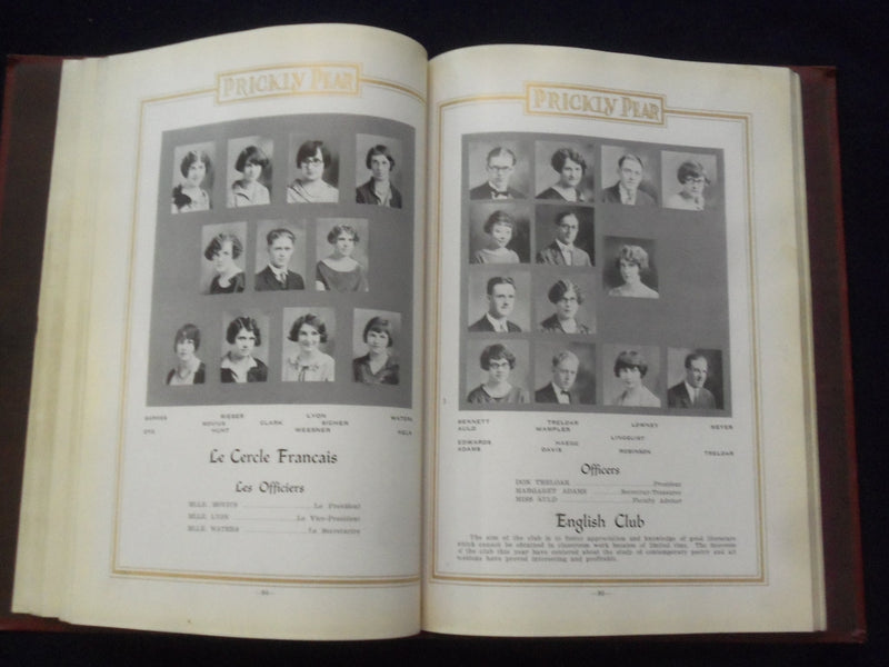 1927 THE PRICKLY PEAR INTERMOUNTAIN UNION COLLEGE YEARBOOK -HELENA, MT - YB 3115