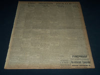1910 AUGUST 10 THE BOSTON HERALD - GAYNOR SURVIVES ASSASSIN'S SHOT - BH 152