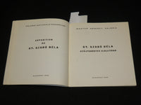 1966 GY. SZABO BELA GYUJTEMENYES KIALLITASA SOFTCOVER BOOK - J 6931