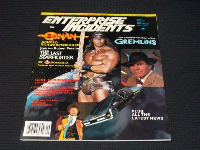1984 SEPTEMBER ENTERPRISE INCIDENTS MAGAZINE - CONAN THE BARBARIAN - E 14418