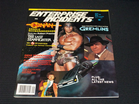 1984 SEPTEMBER ENTERPRISE INCIDENTS MAGAZINE - CONAN THE BARBARIAN - E 14418