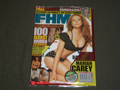 2005 MAY FHM MAGAZINE (FOR HIM) - MARIAH CAREY COVER - B 3549