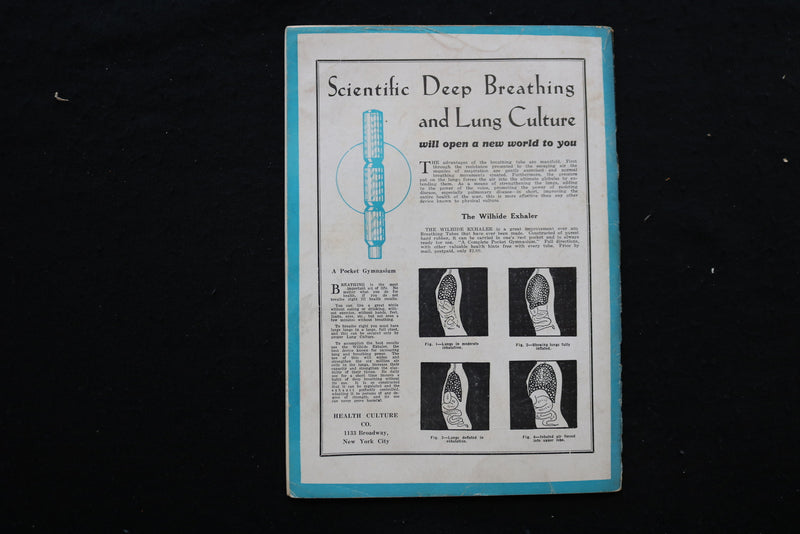 1936 MARCH HEALTH CULTURE MAGAZINE - IF YOU LIKE RAW PORK COVER - K 365