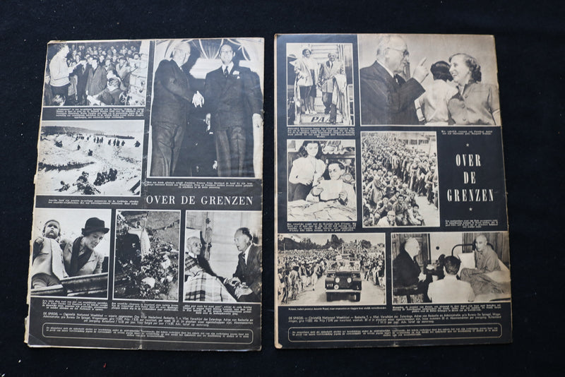 1948-1953 DE SPIEGEL CHRISTELUK NATIONAAL MAGAZINE - LOT OF 17 - DUTCH - O 3707