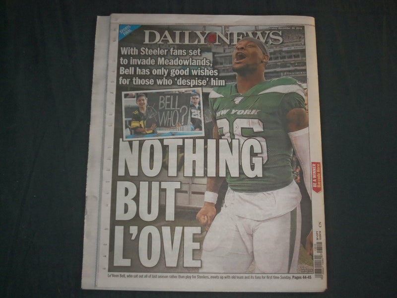 2019 DEC 20 NY DAILY NEWS NEWSPAPER - AOC VOTES TO BACK CAP ON TAX DEDUCTIONS