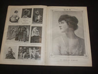 1913 FEBRARY 1 HARPER'S WEEKLY MAGAZINE - WEDDING OF NATIONAL INTEREST - ST 6376