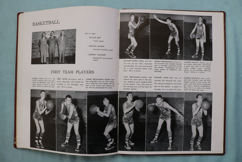 1950 NAPANET NAPPANEE HIGH SCHOOL YEARBOOK - NAPPANEE, INDIANA - YB 3569
