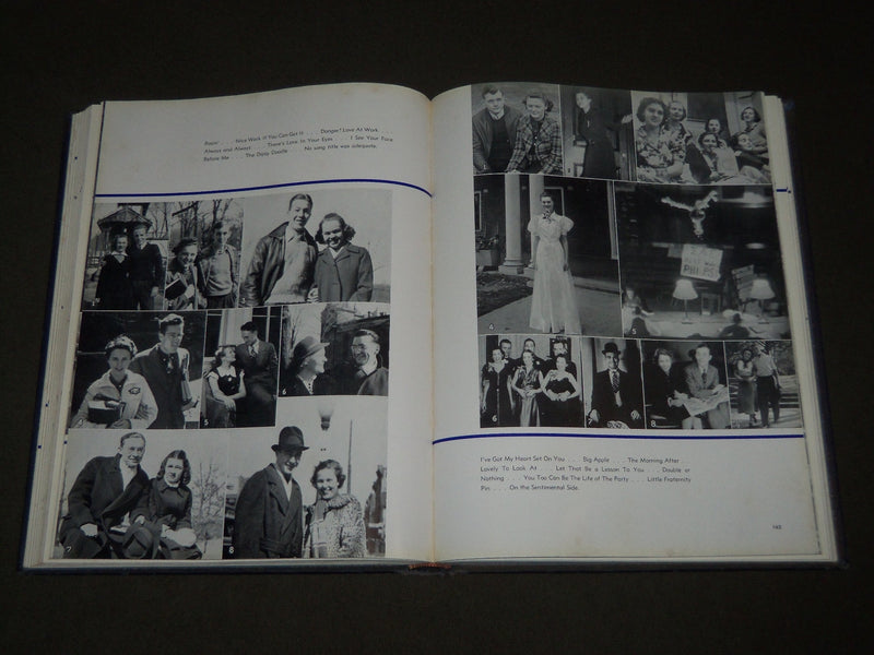 1938 LE BIJOU OHIO WESLEYAN UNIVERSITY YEARBOOK - DELAWARE OHIO - YB 1439