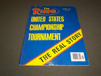 1977 AUGUST THE RING MAGAZINE - UNITED STATES CHAMPIONSHIP TOURNAMENT - SP 5337