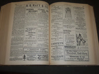 1893 JAN-JUNE THE CHRISTIAN UNION MAGAZINE BOUND VOLUME - NICE ILLUS - R 633
