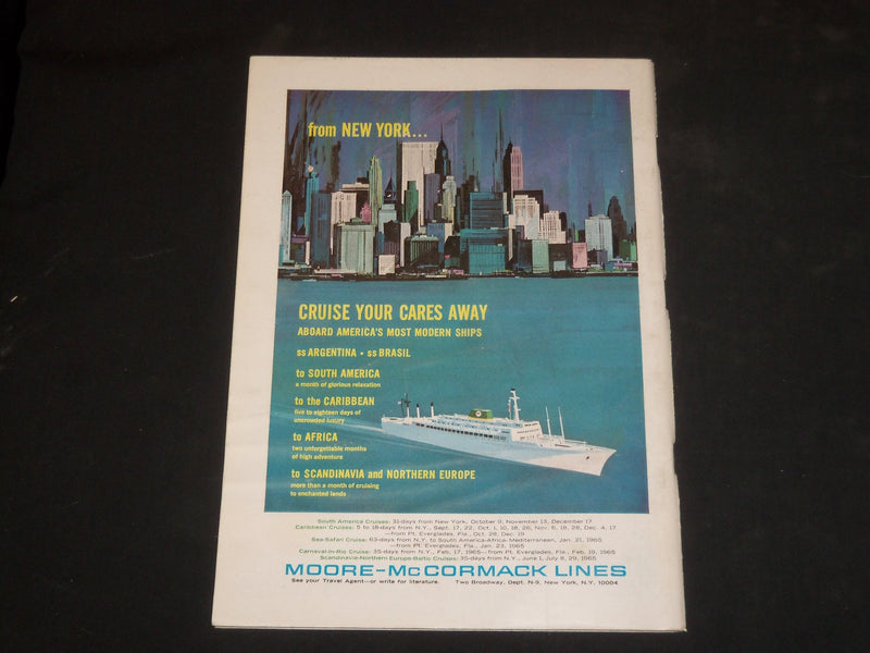 1964 SEPTEMBER 12 THE NEW YORKER MAGAZINE - ILLUSTRATED COVER - NY 1192