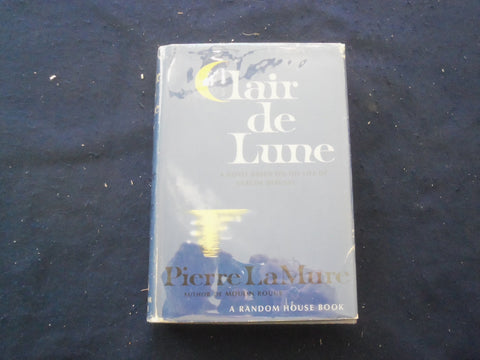 1962 CLAIR DE LUNE HARDCOVER BOOK BY PIERRE LAMURE - FIRST EDITION - KD 8267