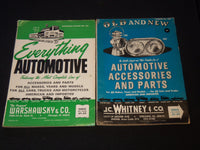 1969-1970 AUTOMOTIVE PARTS CATALOGUES LOT OF 2 - SOFTCOVER - J 7598