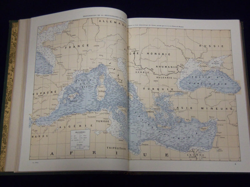 1913 LA MER BY G. CLERC-RAMPAL FRENCH VOLUME - NICE PHOTOS - 300 PAGES - KD 1774