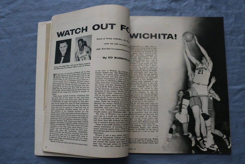 1955 MARCH SPORT MAGAZINE - ROCKY MARCIANO COVER - ST 5506Y