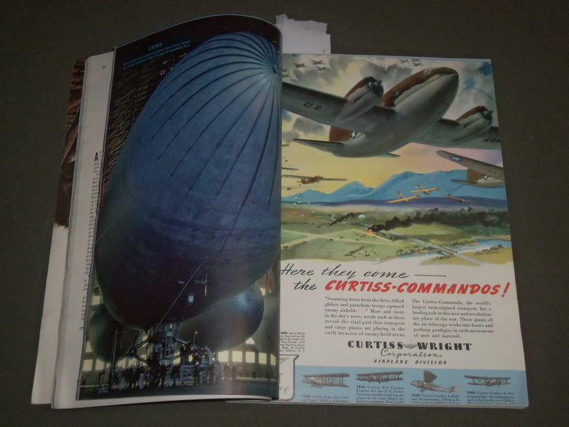 1943 FEBRUARY FLYING MAGAZINE - U. S. NAVAL AVIATION - AT WAR - J 2647