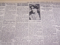 1930 JUNE 23 NEW YORK TIMES - SON BORN TO COL. & MRS. LINDBERGH - NT 1665