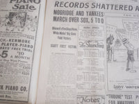 1916 CHICAGO SUNDAY TRIBUNE NEWSPAPER - 130,214 MARCH IN CITY'S PARADE - NP 5760