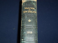 1916 WHO'S WHO IN ENGLAND BOOK EDITED BY ALBERT NELSON - KD 3479J