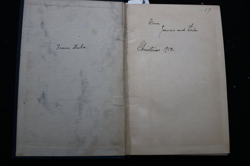1910 AROUND THE WORLD WITH A BUSINESS MAN HARDCOVER BOOK-LEANDER BIGGER -KD 9466