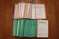 1927-1939 THE WILSON BULLETIN LIBRARIAN MAGAZINE - LOT OF 54 - O 3928