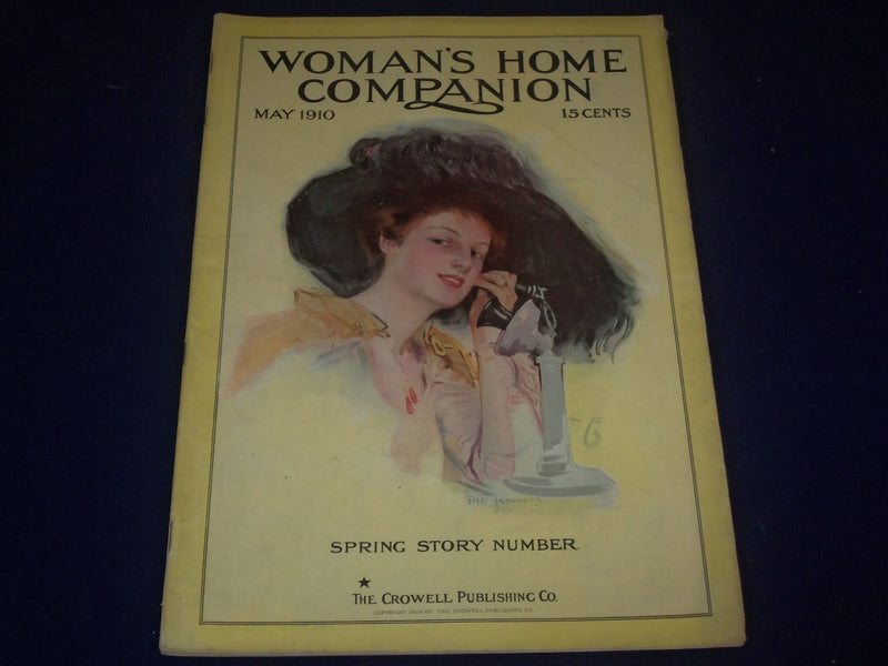 1910 MAY WOMAN'S HOME COMPANION MAGAZINE - JESSIE WILCOX SMITH - ADS - SP 3047