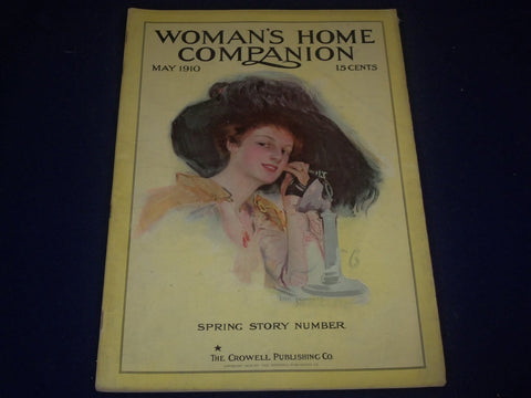 1910 MAY WOMAN'S HOME COMPANION MAGAZINE - JESSIE WILCOX SMITH - ADS - SP 3047