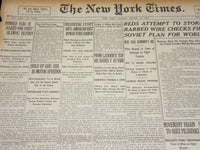 1920 AUG 16 NEW YORK TIMES - FINNISH FLAG IS RAISED FIRST OLYMPIC WIN - NT 8568