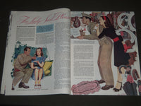 1944 OCTOBER 21 THE SATURDAY EVENING POST MAGAZINE - ILLUSTRATED COVER - SP 139