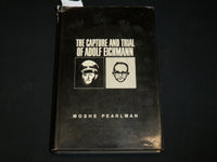 1963 THE CAPTURE AND TRIAL OF ADOLF EICHMANN HARDCOVER BOOK & LETTER - KD 6531