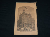 1885 ILLUSTRATED BALTIMORE AMERICAN ALMANAC - SOFTCOVER- J 6863