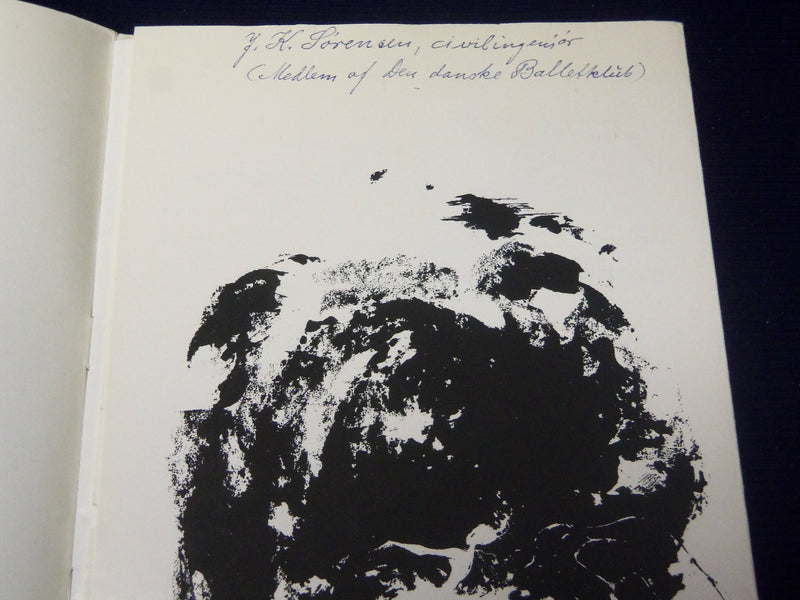 1960 BOLSHOI BALLETTENS AFSKEDSFORESTILLING PROGRAM - 3 SIGNATURES - J 5083