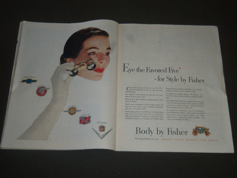 1951 JANUARY 13 THE SATURDAY EVENING POST MAGAZINE - ILLUSTRATED COVER - SP 1853