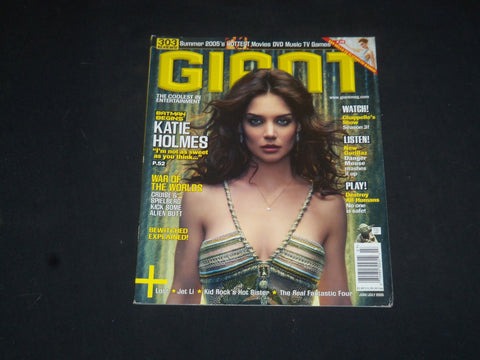2005 JUNE/JULY GIANT MAGAZINE - KATIE HOLMES - SP 6165